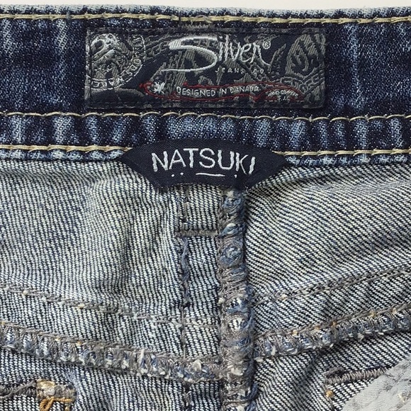 Silver Jeans Natsuki Boot Stretch  Blue Size 29 W29/L31 - Picture 8 of 14
